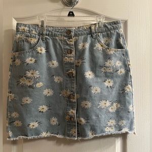 TxS jean Skirt